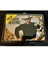 John Wayne Tin Lunch Box &amp; DVD set - Blue Steel Rainbow Valley Randy Rid... - $12.31 CAD
