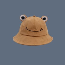 Parent-Kid   Women Bucket Hat  Men Fishing Cap Cute gy Big Eyes Hat Homme Femme  - £150.26 GBP