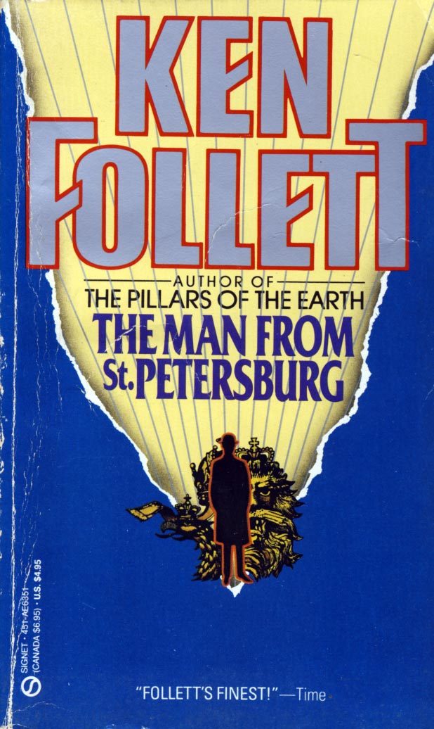 Primary image for The Man From St. Petersburg by Ken Follett / 1983 Paperback Espionage Novel