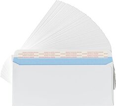 #10 Envelopes Self Seal Security Letter Size 4-1/8 x 9-1/2 Inches, 24 LB - $9.90