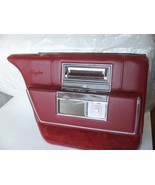 1990 1991 1992 LEFT REAR DOOR PANEL OEM USED BROUGHAM FLEETWOOD RED MAPLE - $244.03
