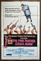 THE PINK PANTHER STRIKES AGAIN &#39;76 Style B Peter Sellers Is Inspector Cl... - £119.62 GBP