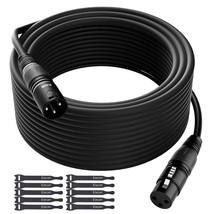 Xlr Cable Microphone Cable 100 Feet, Heavy Duty Balanced Xlr Speaker Cable (From - £49.24 GBP