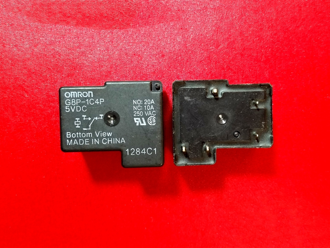 G8P-1C4P, 5VDC Relay, OMRON Brand New!!