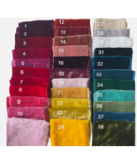 Silk Velvet Scrap/Remnant/Ribbon 5x5&quot;Charm Pack for Craft fabric scraps ... - $231.51 MXN+