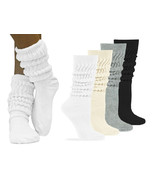 Jefferies Socks Womens Slouch Cotton Knit Scrunch Socks 3 Pair Pack - $13.99