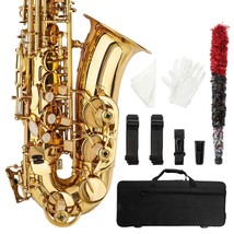 Ktaxon  Professional Alto Saxophone E Flat  Sax With Carrying Case - $276.99