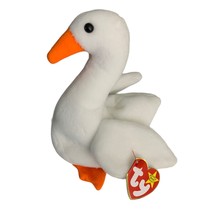 Gracie the Swan Retired TY Beanie Baby 1996 PVC Pellets Bird Excellent Cond - £5.45 GBP