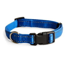 YOULY The Protector  Reflective Blue Dog Collar, Small - £8.81 GBP
