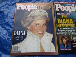 Vtg 1997 Princess Diana magazine set Majesty People tribute fall October 20 97 - £39.86 GBP