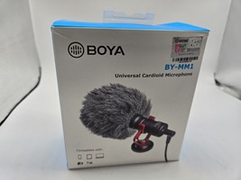 Boya BY-MM1 Universal Cardioid shotgun Microphone open box - £7.72 GBP