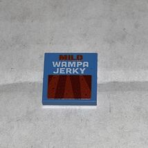 Lego Custom Printed Star Wars “Mild Wampa Jerky” 2x2 Flat Brick  - $9.85
