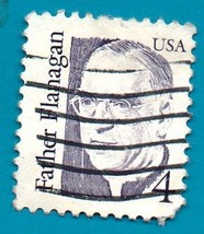 Used US Postage Stamp (1986) 4 cent Father Flanagan Scott CAT# 2171 - £1.56 GBP