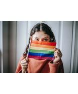 Rainbow Pride 4x6 Inch Stick Flag - $3.99