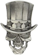 Hot Leathers Uncle Sam Skull Pin - £11.05 GBP