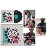 Travis Barker Mark Hoppus Tom Delonge signed Blink 182 album vinyl COA p... - £2,335.75 GBP