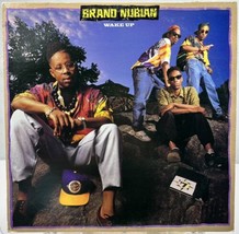 Brand Nubian - Wake Up - Album Vinyl LP 1990 - Elektra Records - Hip Hop Rap - £15.72 GBP