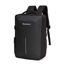 Discovery  lock Backpack Business Laptop Bag Waterproof USB Charging 15.6 inch D - £141.04 GBP