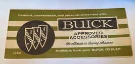 1969 Buick Approved Accessories Sales Brochure Folder Original + FREE S/H - $9.90