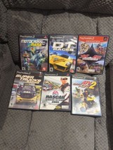 Lot Of 6 PS2 Racing Driving Games Sony Playstation 2 tested, 5 of them complete  - £47.73 GBP
