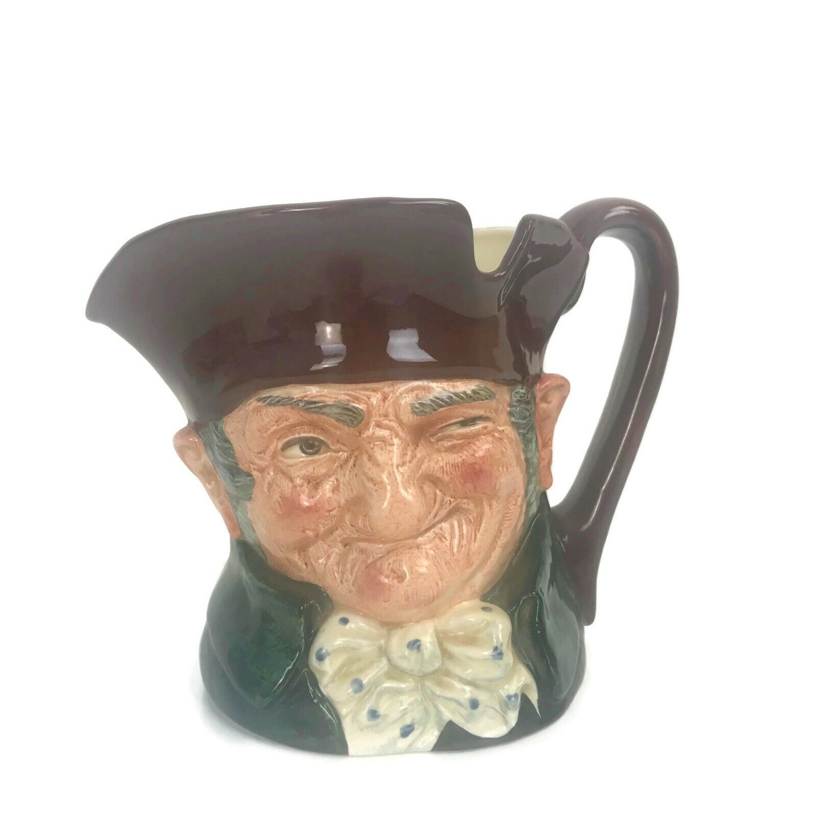 Vintage Royal Doulton England Old Charley Toby Mug Jug HN 5420 Large Siz... - $27.77