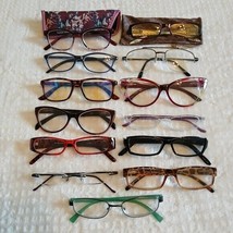 Lot Of 13 Women&#39;s +3.00 Fashion Casual Reading Glasses Various Colors - £14.01 GBP