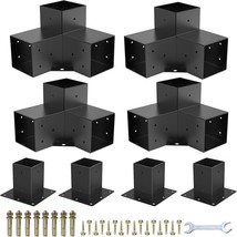 Pergola Brackets, 4X4 Woodworks Pergola Kit 3-Way Right Angle Corner Bracket - $103.99