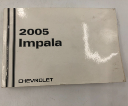 2005 Chevrolet Impala Owners Manual Handbook OEM M04B24025 - $26.99