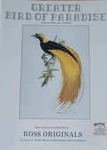 Ross Originals Greater Bird Of Paradise Cross Stitch Pattern  - $14.20