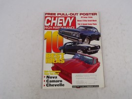 August 2000 Chevy High Performance Free Pull-Out Poster 10 Best Ideas Nova Camar - £10.22 GBP