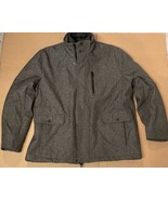 Andrew Marc New York Dark Gray Insulated Water Resistant Soft Shell Coat... - £31.06 GBP