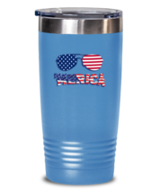 Independence Day Tumbler Merica Independence Day LtBlue-T-20oz  - £23.13 GBP
