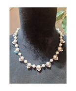 Charter Club Women Multi Strand Pearl Necklace With Silver Flower Clasp ... - $27.72