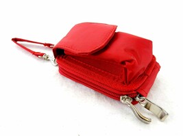 Nylon Flip Phone Case, Shoulder/Crossbody Strap, Belt Clip, Zipper Walle... - $9.75