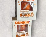 2 x Dunkin DUNKACCINO Hot Chocolate Bomb w/Marshmallows Belgian Cocoa BB... - $22.76