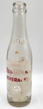 Vintage Red Rock Beverages Glass Recyclable Bottle 7 Oz. 1960&#39;s &amp; 70&#39;s - £14.94 GBP