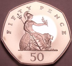 Cameo Beweis Großbritannien 2003 50 Pence ~ Nur 43,513 Minted~Awesome~Schiff - £10.56 GBP