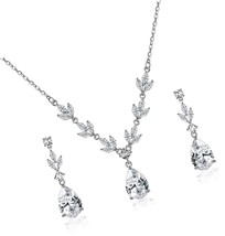 Bridal Wedding Jewelry Set for Bride Bridesmaids, for - £70.36 GBP