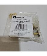 Mainline Closet Bolts Brass Plated 5/16" x 2-1/4" ML15276 - $3.95