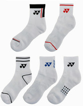 Yonex Men&#39;s Tennis Badminton 5 Pairs of Socks Cotton Polyester Casual 99SN022M - £25.98 GBP