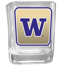 Washington Huskies Shot Glass Square NCAA College Souvenir Fan Gear Team... - $39.99