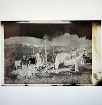 1920s Photograph Negative Original Horse Drawn Carriage Cart Antique C65 - $554.45 MXN