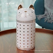 Cat Candy Dish Ceramic Decorative Canister Storage Home Decor 8.1 inch - £39.16 GBP