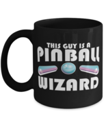 Coffee Mug Funny This Guy Is A Pinball Wizard Nerd Geek Gamer  - £15.98 GBP