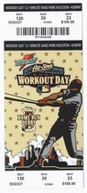 2004 MLB All Star Game Workout Day Full Unused Season Ticket Houston Astros - £40.12 GBP