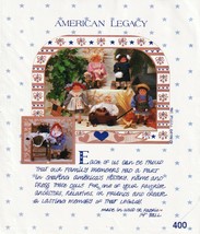 Vtg Becky Tuttle American Legacy All Cooped Up Pattern 14&quot; Doll Wood or Fabric  - £3.74 GBP