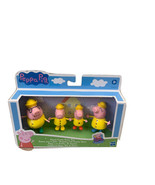 Peppa Pig Adventures Peppa&#39;s Family Rainy Day Rain Cost Figure 4-Pack To... - $33.61 CAD