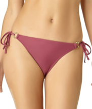 California Sunshine Bikini Bottom Swimsuit NWT NEW Size XL Burgundy Gold... - $18.00