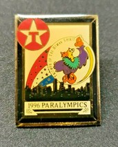Vintage Gold Tone Pin 1996 Atlanta Olympics Texaco Triumph Logo NOS PB36 - £10.21 GBP
