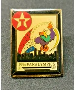 Vintage Gold Tone Pin 1996 Atlanta Olympics Texaco Triumph Logo NOS PB36 - £10.34 GBP